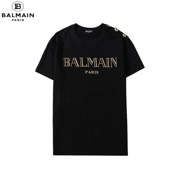Balmain Tops - Black T-shirt Balmain